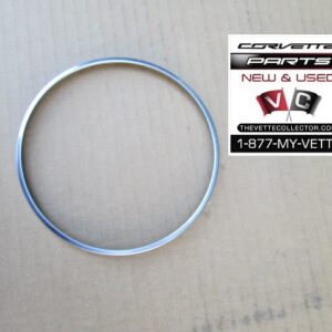 74-79 Corvette Tail Light Lens Stainless Steel Trim Ring Outer- USED