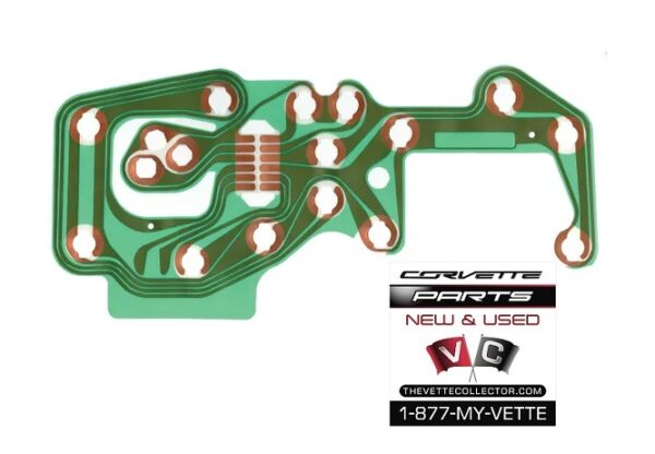 78-82 Corvette Dash Cluster Printed Circuit