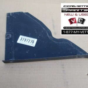 63-67 Corvette NOS Front Outer Splash Shield RH- GM # 3797276