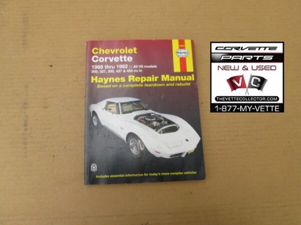 68-82 Corvette Haynes Repair Manual- USED
