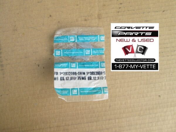 68-82 NOS Corvette T-Top Alignment Shim GM # 3932969