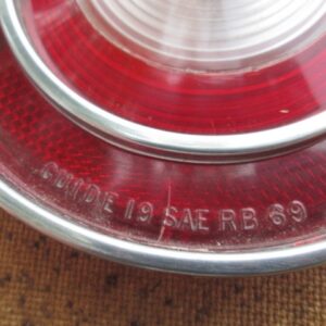 69 Corvette Tail Light Reverse Lens- USED