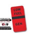 77-79 Corvette Tell Tale Lens- Low Fuel / Gen