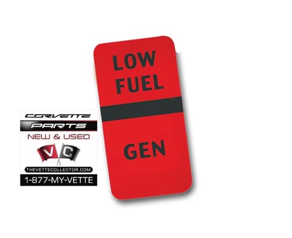 77-79 Corvette Tell Tale Lens- Low Fuel / Gen