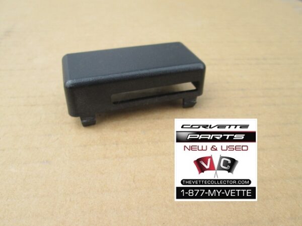 84-89 Corvette Center Console Lock Cover- USED GM # 14051142