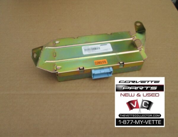 98-04 Corvette BOSE Amplifier Conv/FR- USED GM # 10283023