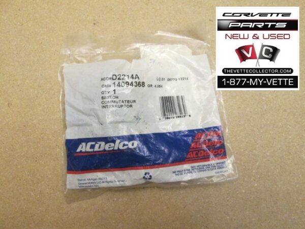 97-07 NOS Corvette Clutch Pedal Switch GM # 14094368