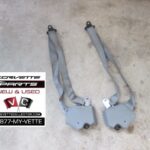 84-87 Corvette Seat Belt Retractor LH & RH- Graphite- USED