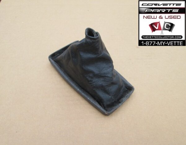 77-82 Corvette Shift Boot- Leather- USED