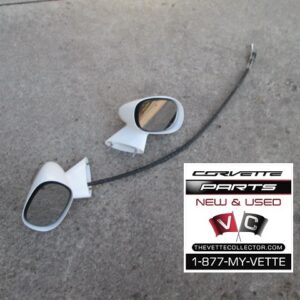 77-82 NOS Corvette Sport Mirror Set GM # 461065 & 461066