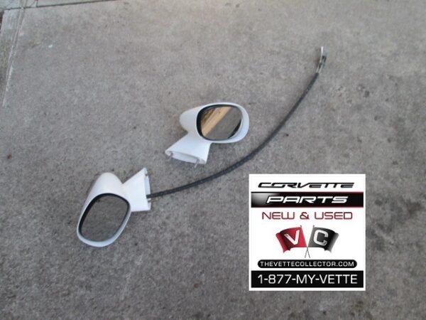 77-82 NOS Corvette Sport Mirror Set GM # 461065 & 461066