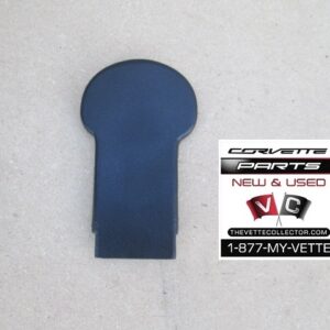 74-77 Corvette Seat Belt Upper Bolt Cover BLACK- USED