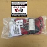 72-73 Corvette Seat Belt Set Lap & Shoulder- RED
