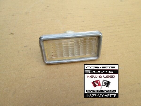 68 Corvette Marker Light Lens Front- USED GM # 5960376