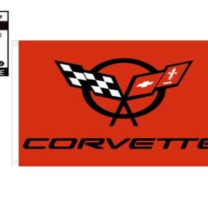 97-04 Corvette C5 Logo Flag