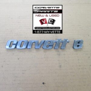 76-79 Corvette Emblem Rear Bumper Letter Set- USED BLEMISHED GM # 462226