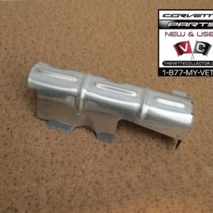 66-67 Corvette Ignition Heat Shield Lower Left Rear- USED GM # 3880997