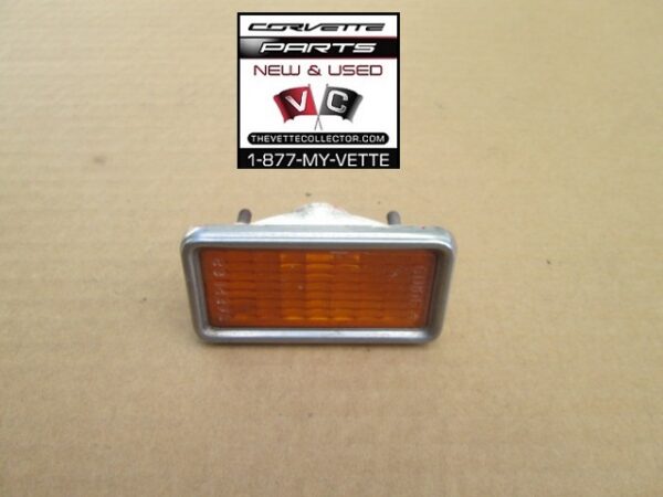 69 Corvette Marker Light Lens Front- USED GM # 5960376