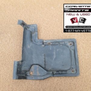 72-73 Corvette Seat Belt Retractor Floor Cover LH- USED GM # 3996881