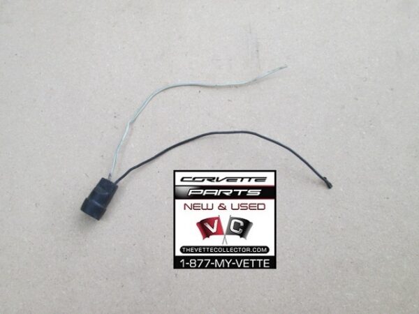 68-82 Corvette Headlight Door Open Warning Switch Pigtail Wiring Harness- USED