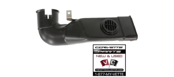 69-73 Corvette Duct- Dash Air Outlet with Deflector LH GM # 3949987
