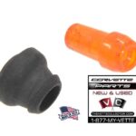 68-71 Corvette Fiber Optic Lens and Grommet- Amber