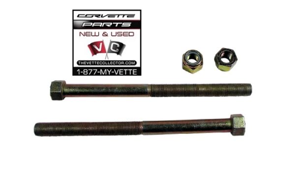 63-82 Corvette Rear Leaf Spring Lowering Bolt Set 8 inch