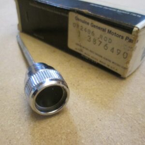 66 NOS Corvette Headlight Switch Knob & Rod GM # 3876490